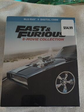 Fast & Furious 8-Movie Collection Blu-ray + Digital Code - Never Opened